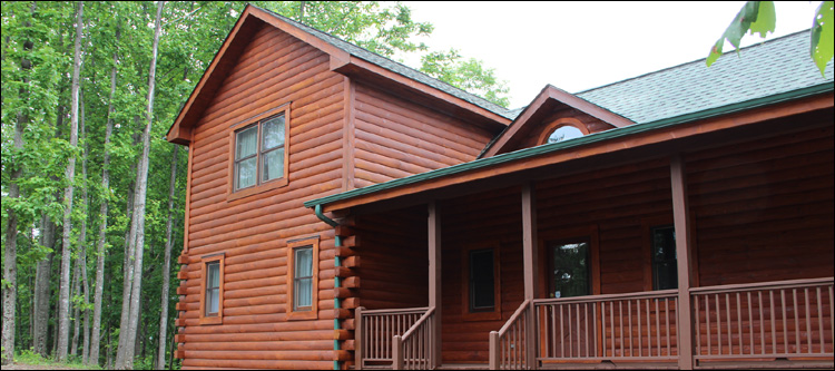 Log Home Staining in Granville County,  North Carolina