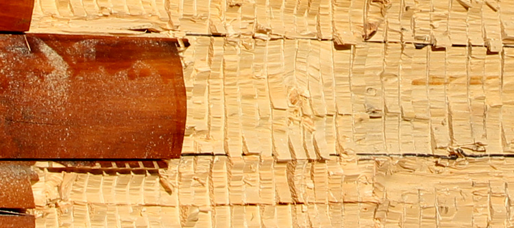 Log Home Face Restoration  Butner,  North Carolina