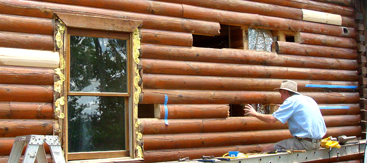 Log Home Repair Stovall,  North Carolina